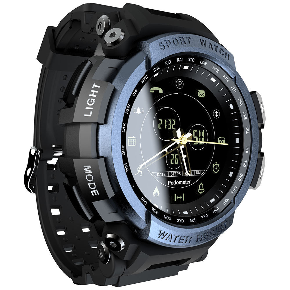 Sport Smartwatch: 5ATM Waterproof, Step & Call Alerts