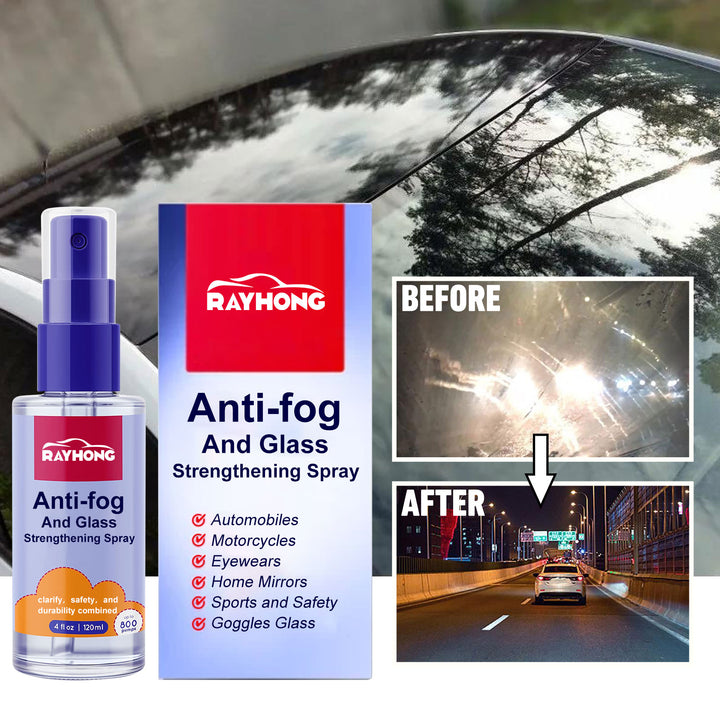 Anti-Fog Windshield Spray for Clearer, Safer Driving