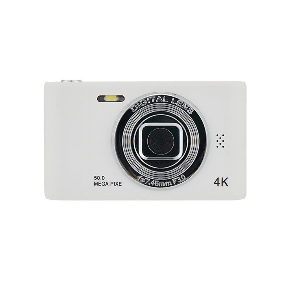 Retro Digital Camera: Pocket 4K Compact for Students