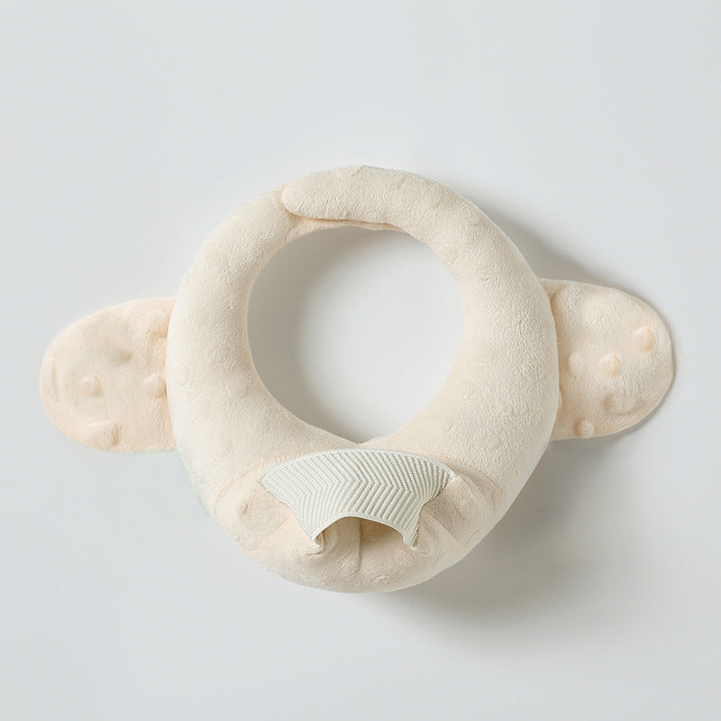 Nursing Pillow with Bottle Holder for Steadier Feeding