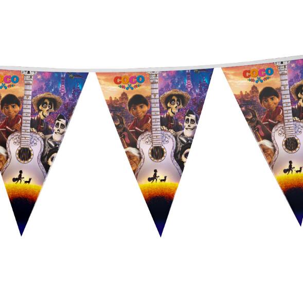 Coco Party Decorations & Tableware Set for Birthdays