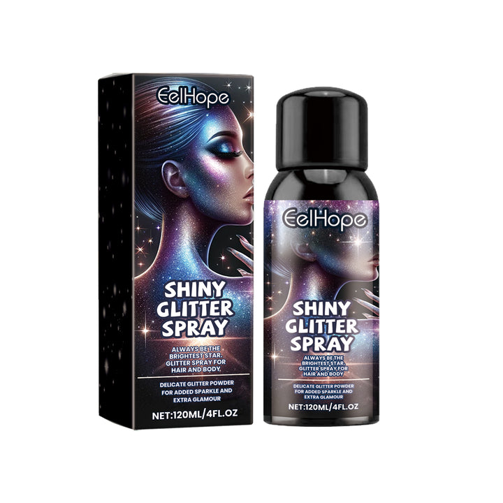 Hair & Body Glitter Spray for Long-Lasting Sparkle