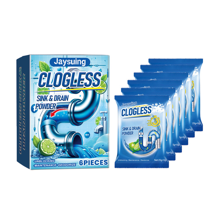 Drain Cleaning Powder for Fast, Fresh Kitchen Drain Flow