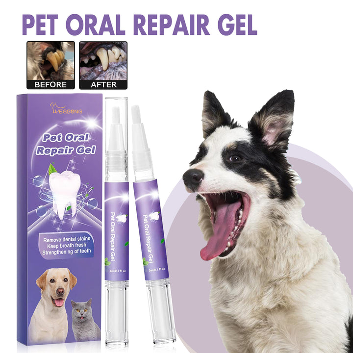Pet Dental Cleaning Gel for Fresher Breath & Teeth