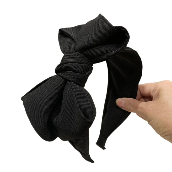 Black Bow Headband for Instant Outfit Elevation Style