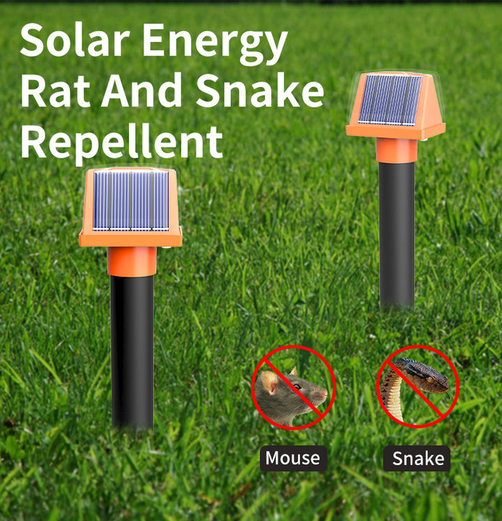 Solar Rat Repeller Stake for Lawns, Gardens and Farms
