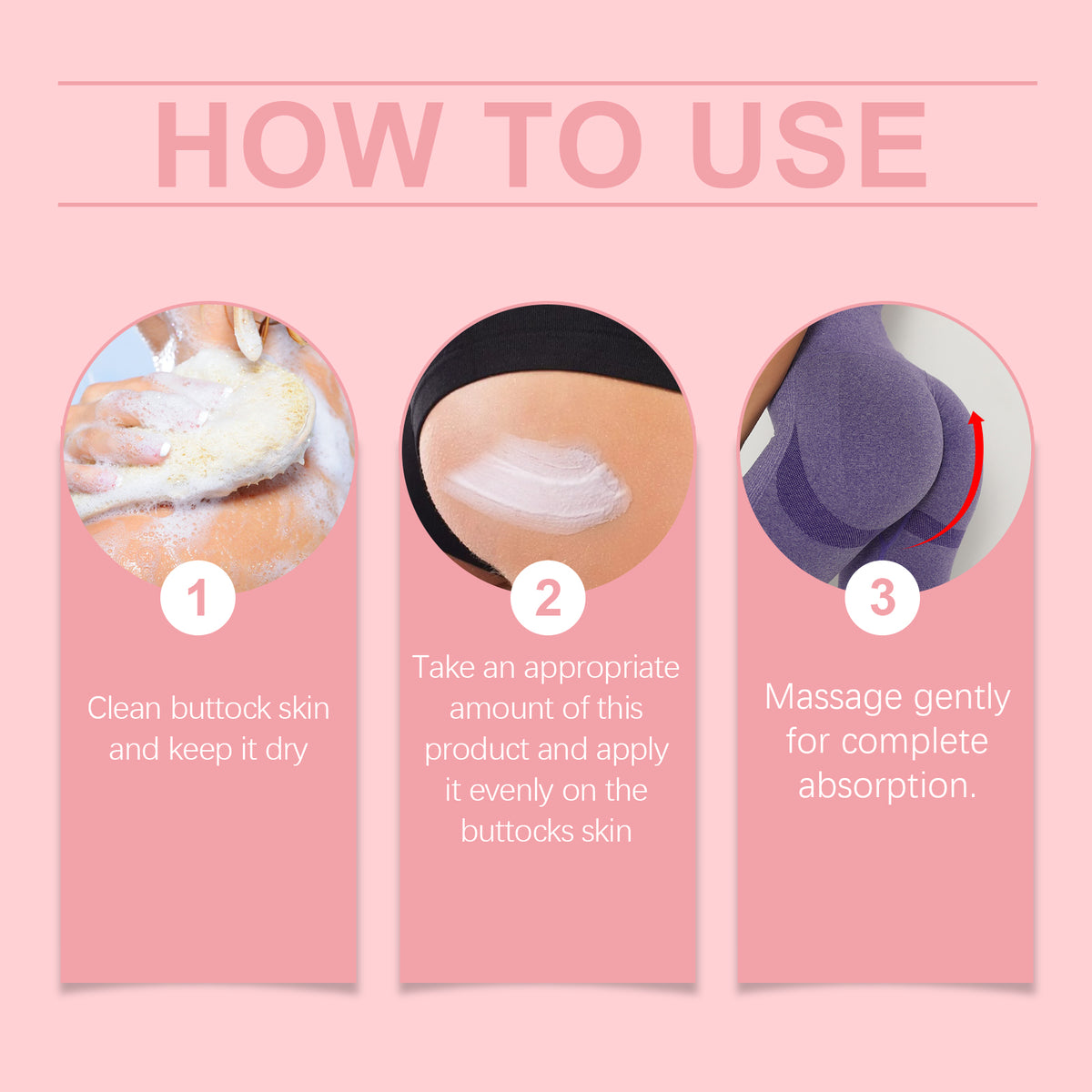 Butt Care Cream — Deeply Moisturizes & Smooths Rough Skin
