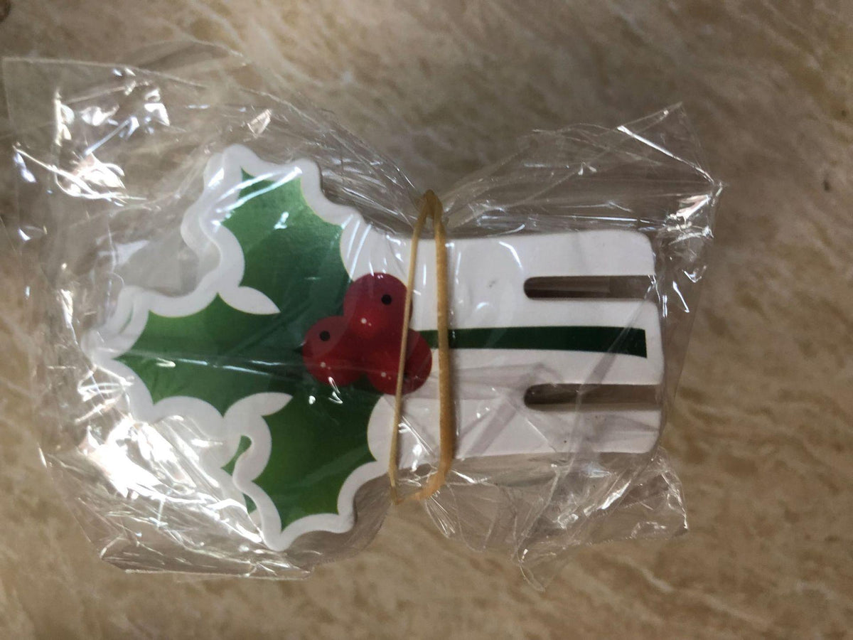 Christmas Wine Glass Decorations, 80-Piece Party Set