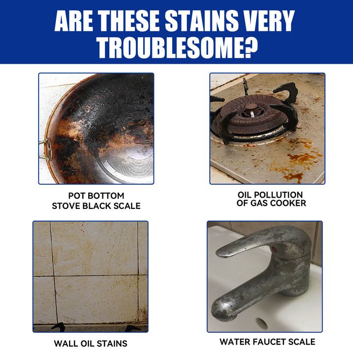 Cookware Cleaner for Grease, Rust & Burnt-On Stains