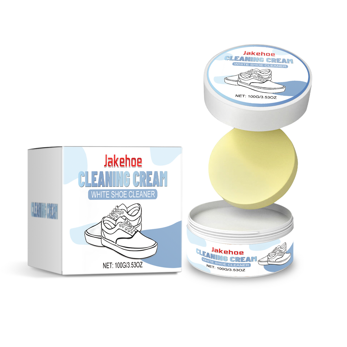 Shoe Cleaning Cream for Deep Cleaning Stubborn Stains