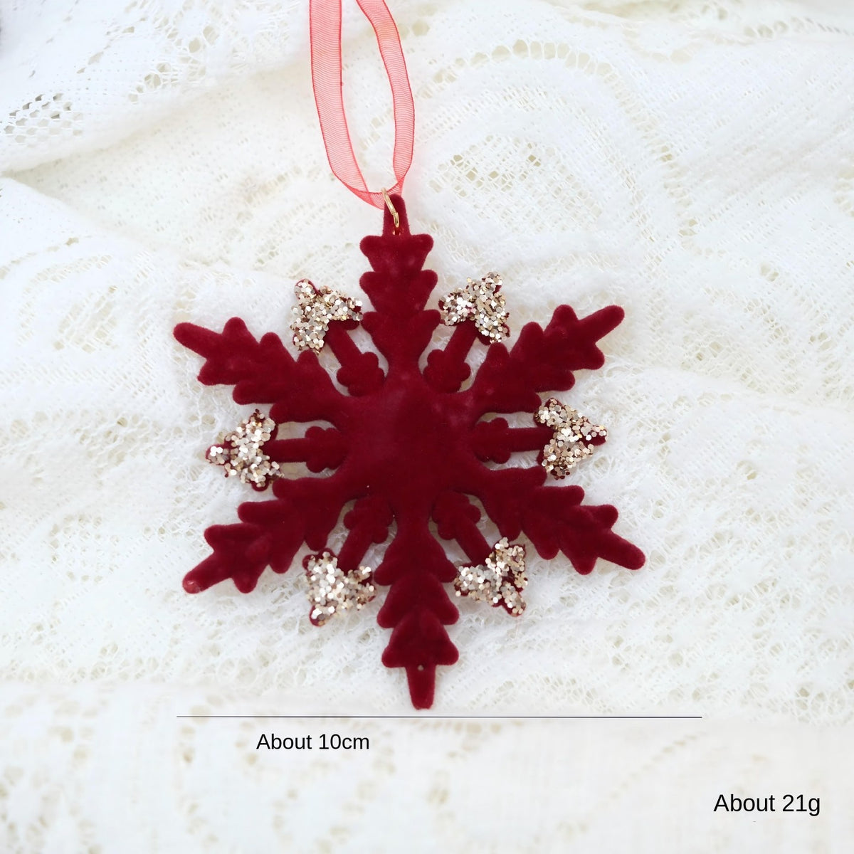 Christmas Door Hanger Wreath Set for Rich Red Holiday Decor