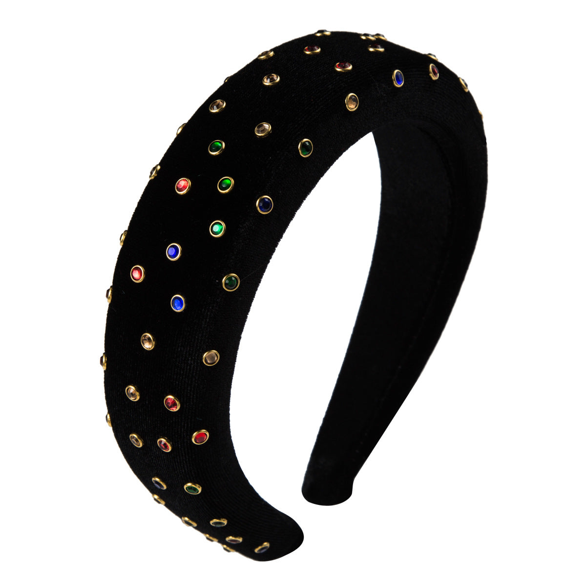 Wide Padded Velvet Headband for Instant Polished Style