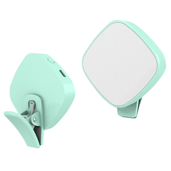Phone Selfie Ring Light with Macro, Fisheye & Wide Lens