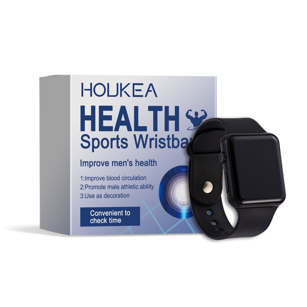 Men's Sports Wristband for Daily Training & Time