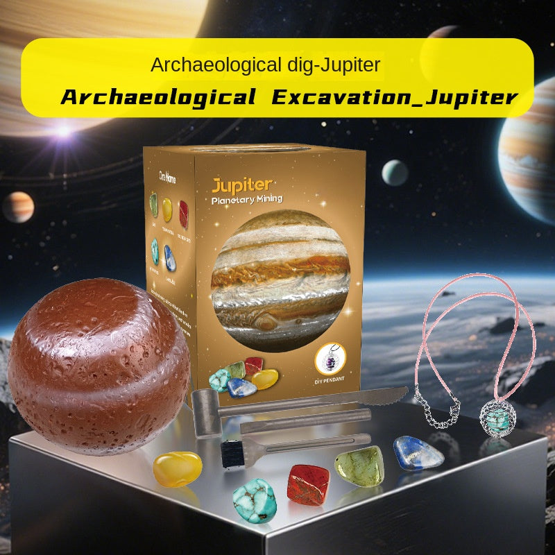 Solar System Excavation Toy: Gemstone Treasure Hunt