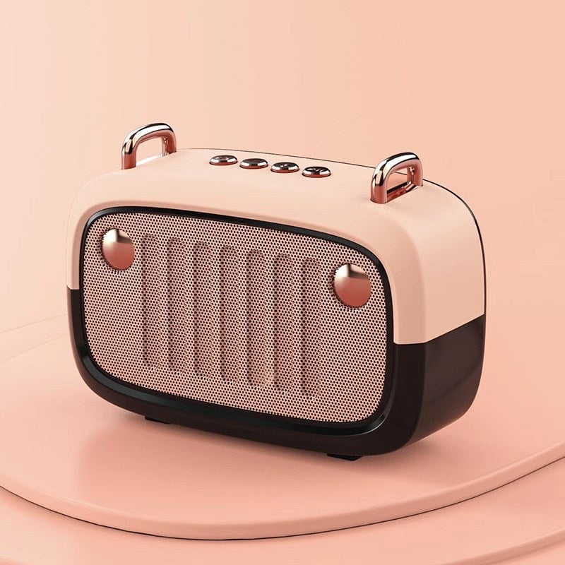 Retro Vintage Bluetooth Speaker — Timeless Portable Audio