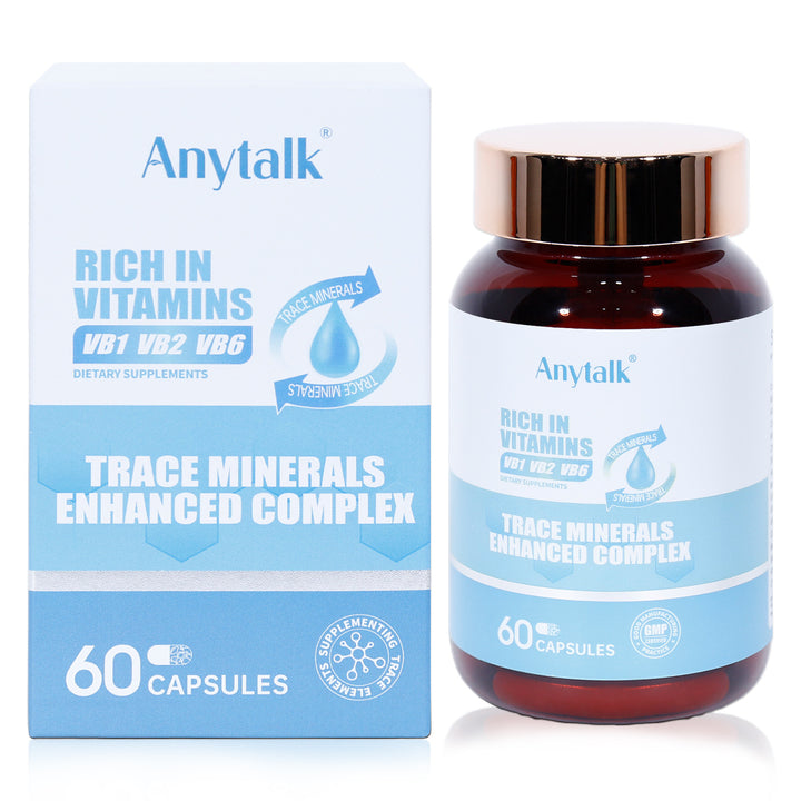 Trace Mineral Capsules — 70+ Chelated Minerals for Bone