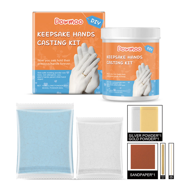 3D Hand Casting Kit for Detailed Lasting Keepsakes