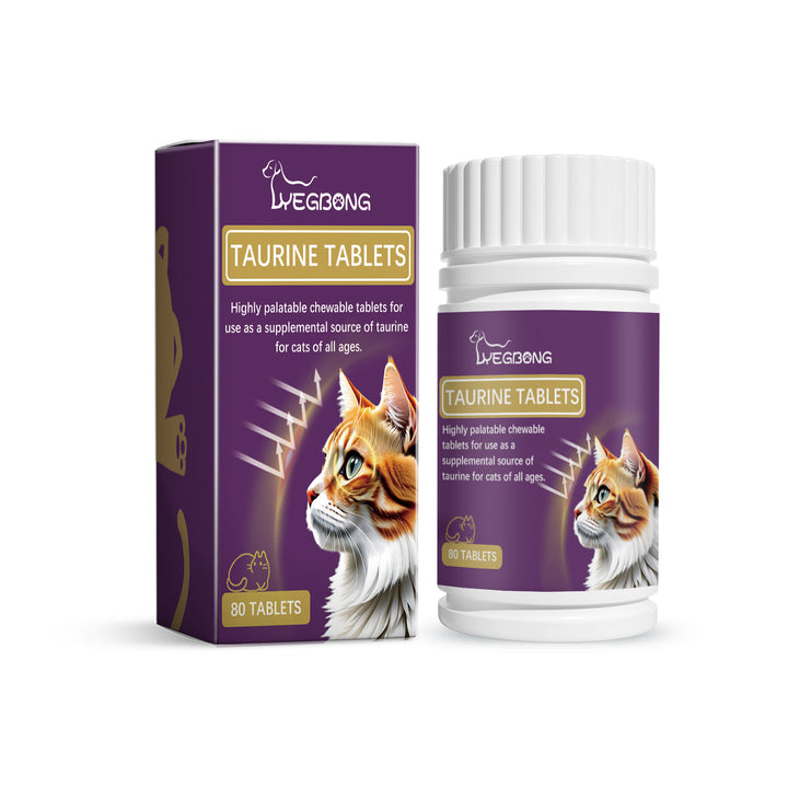 Taurine Tablets for Cats | Daily Appetite Support