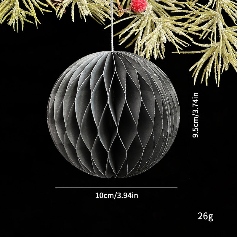 Honeycomb Christmas Ornaments For Dimensional Charm