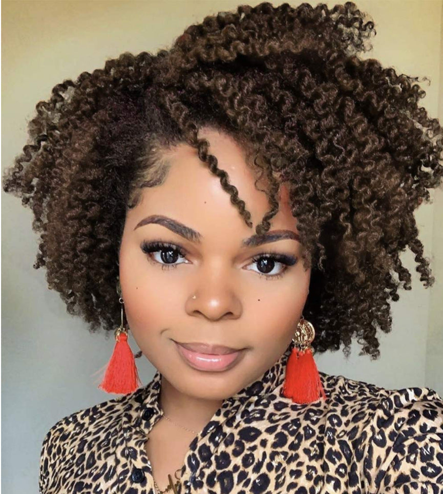 Short Curly Wig for Instant Natural-Looking Volume