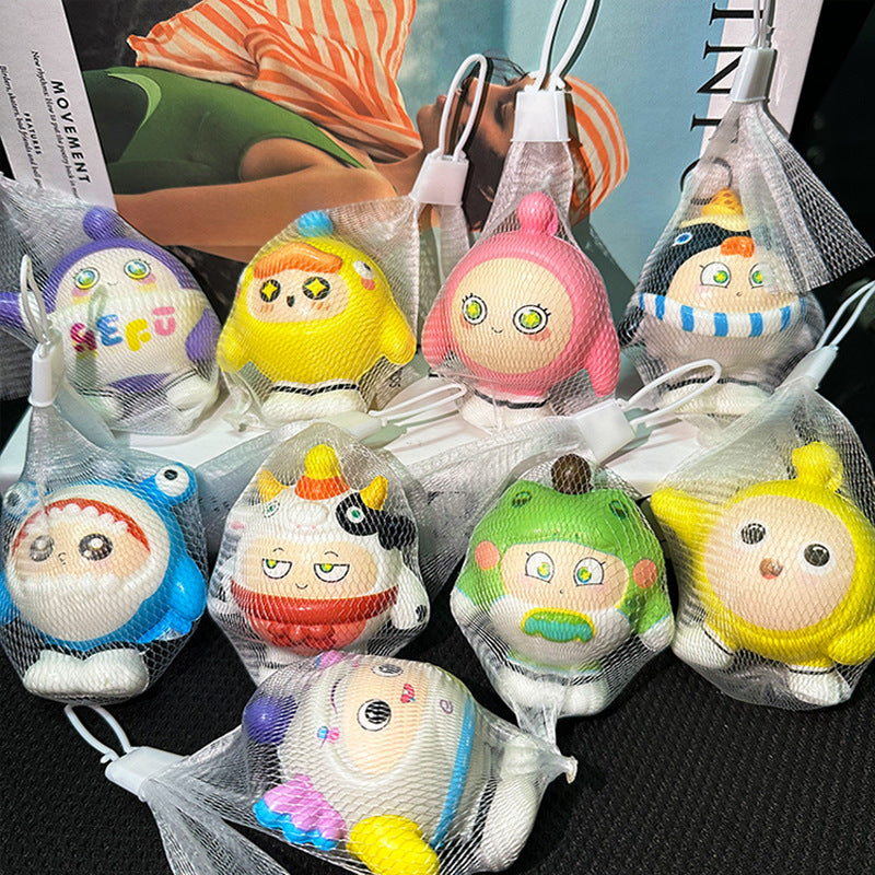 Slow-Rebound Stress Relief Toy Cartoon Squeeze Gift