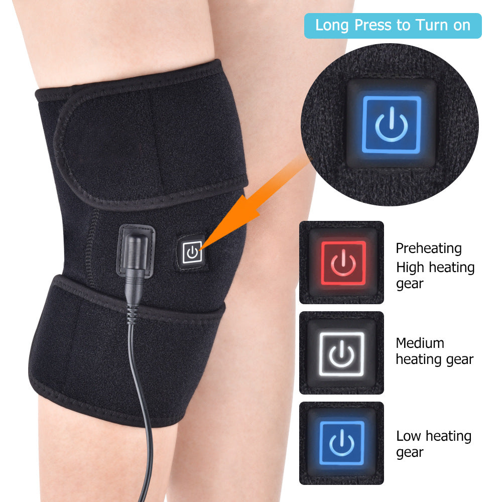 Heated Knee Brace — Soothing Infrared Relief for Aching Joints