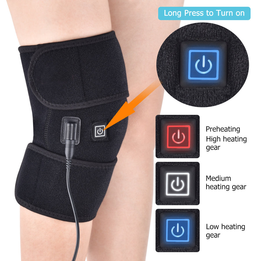 Heated Knee Brace — Soothing Infrared Relief for Aching Joints