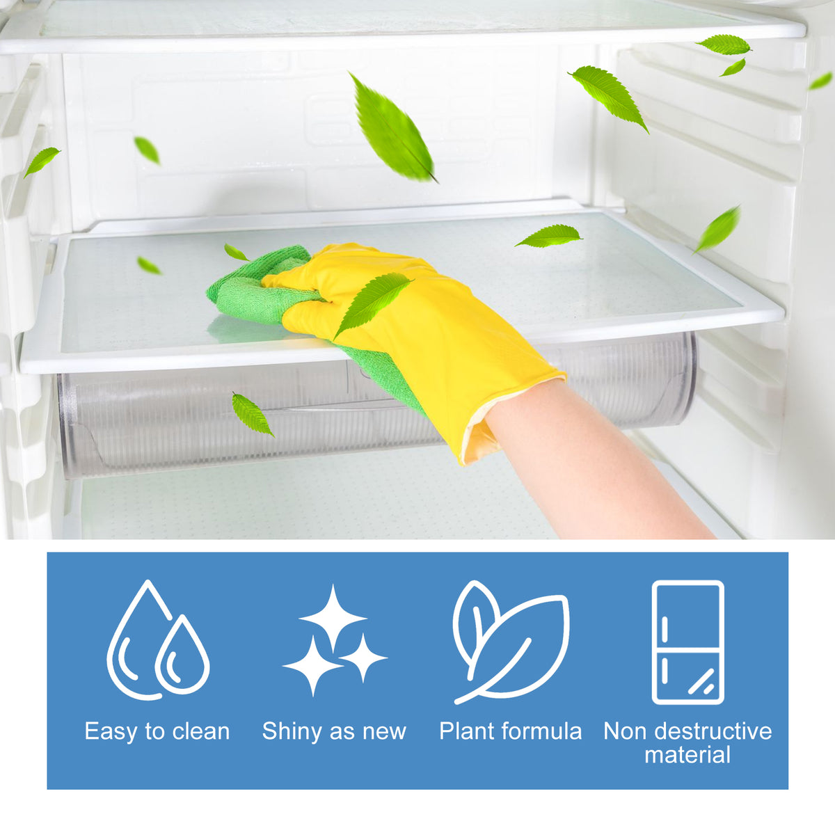 Refrigerator Cleaning Tablets for Deep Odor Removal