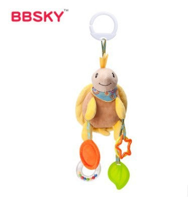 Baby Hanging Plush Wind Chime Toy – Cute Animal Charm