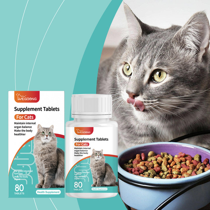 Cat Probiotic Tablets for Everyday Digestive Support