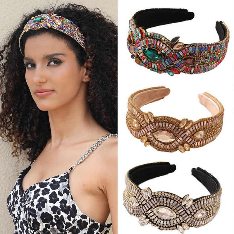 Jeweled Statement Headband for Glamorous Event Style