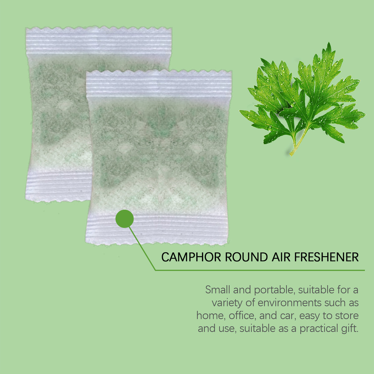 Mugwort Closet Deodorizer for 365-Day Freshness Pack