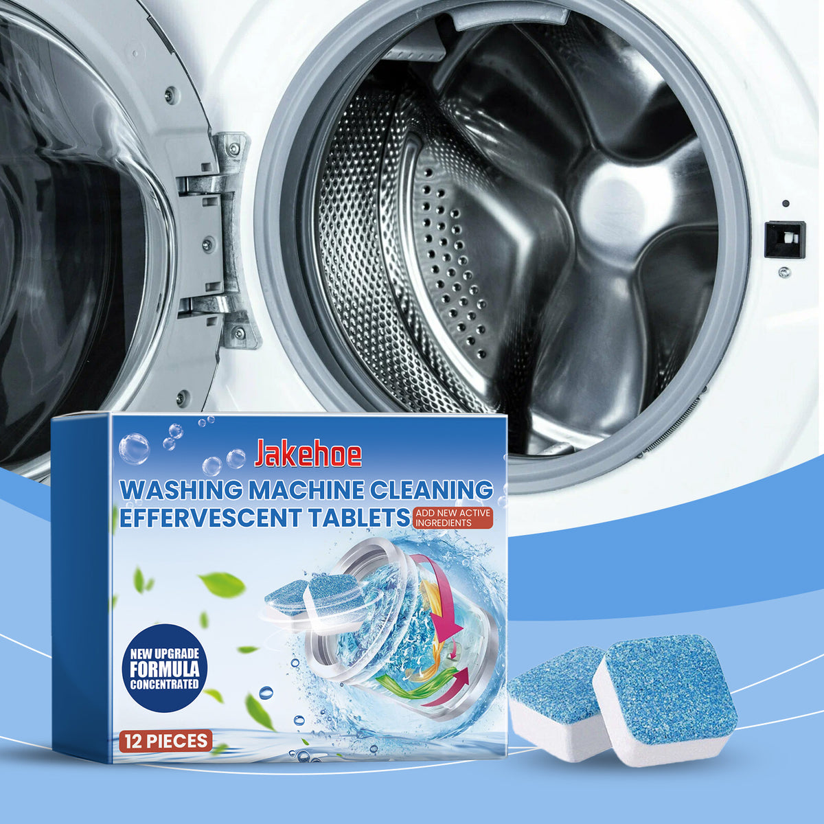 Washing Machine Cleaner Tablets for Fresh, Clean Drums