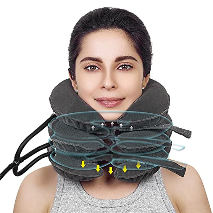 Cervical Traction Pillow — Neck Pain Relief & Decompression