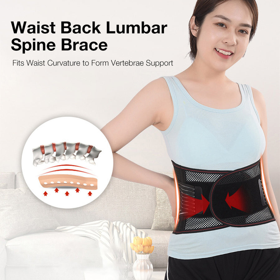 Lumbar Support Belt — All‑Day Pain Relief with Breathable