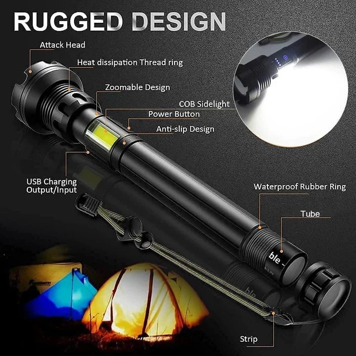 LED Laser Flashlight - wanelo - store - roman