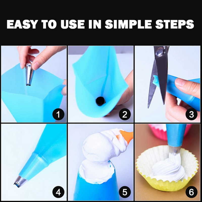 Russian Piping Tip Set for Flower Cakes and Cupcakes