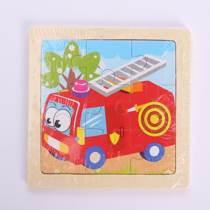 Wooden Puzzle Toys for Early Learning & Fine-Motor Fun