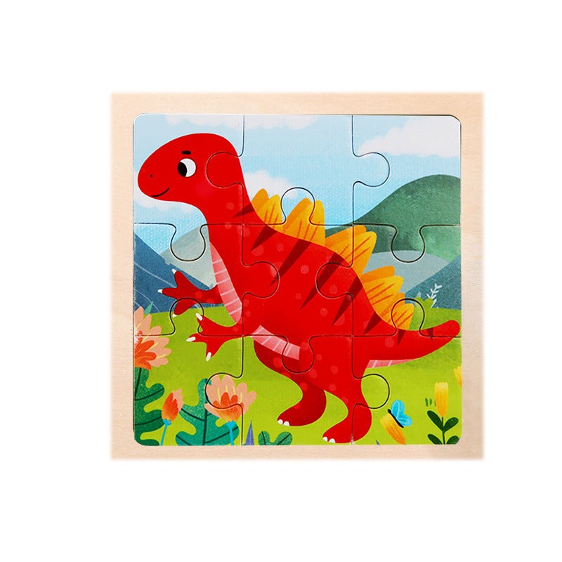 Wooden Puzzle Toys for Early Learning & Fine-Motor Fun