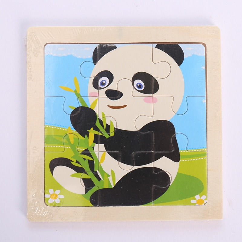 Wooden Puzzle Toys for Early Learning & Fine-Motor Fun