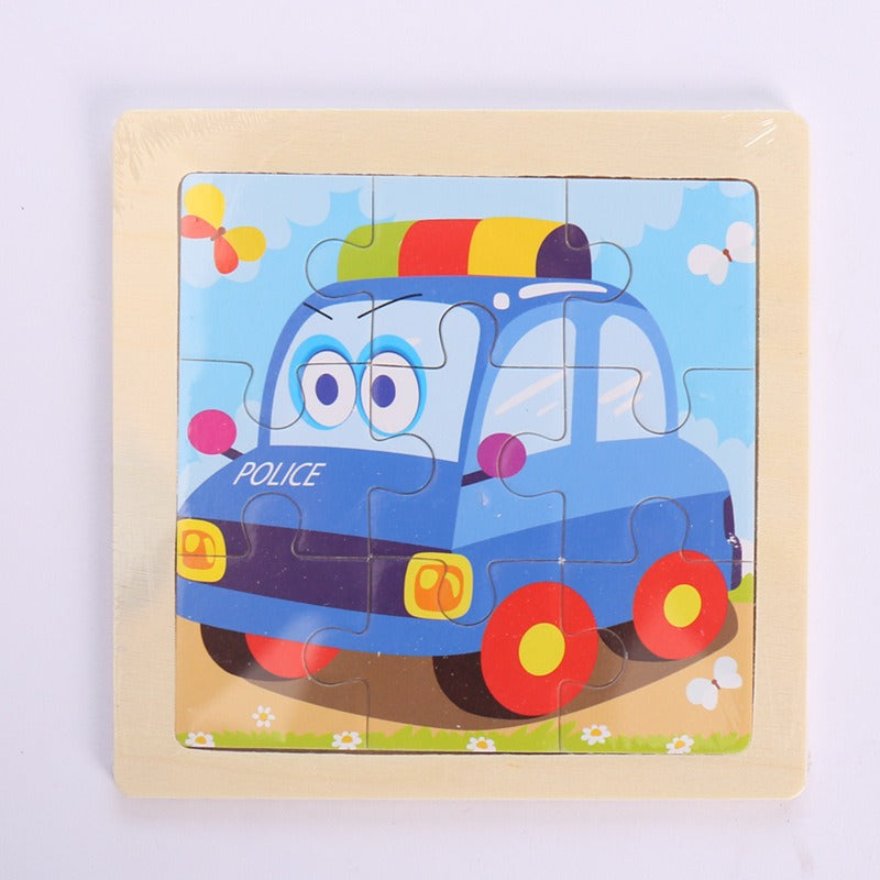 Wooden Puzzle Toys for Early Learning & Fine-Motor Fun