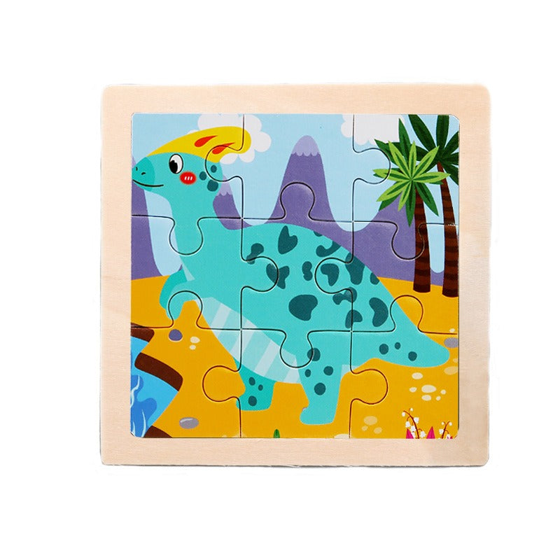 Wooden Puzzle Toys for Early Learning & Fine-Motor Fun