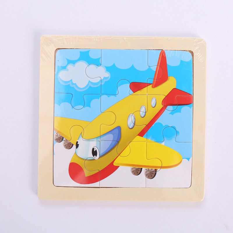 Wooden Puzzle Toys for Early Learning & Fine-Motor Fun