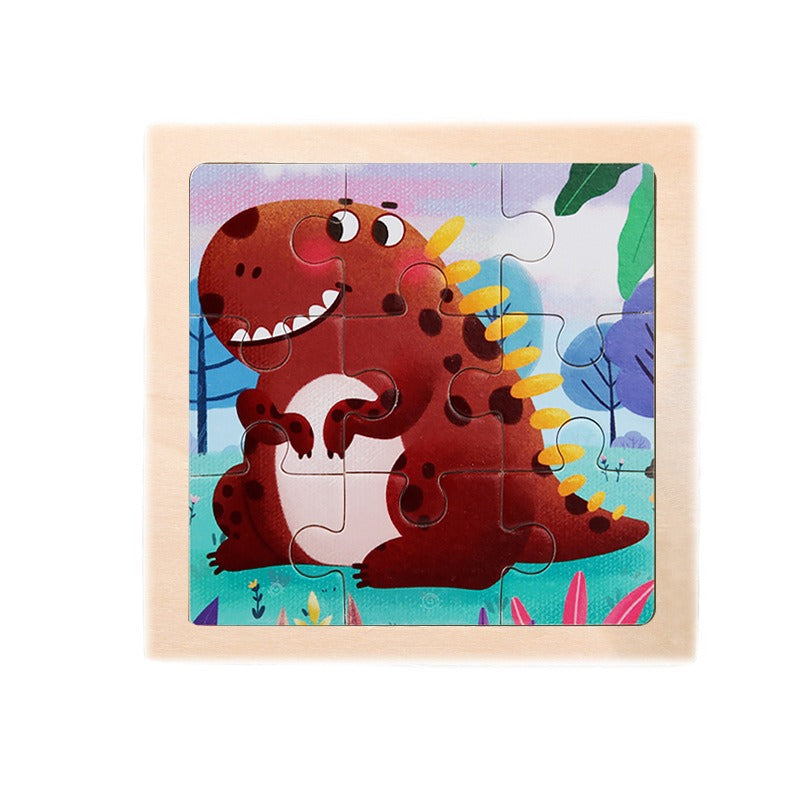 Wooden Puzzle Toys for Early Learning & Fine-Motor Fun