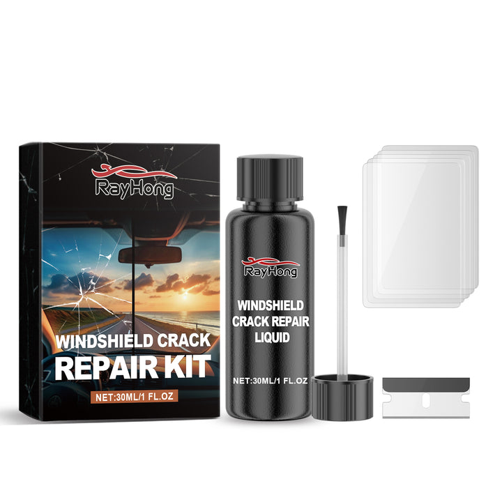 Windshield Repair Kit for Small Cracks, Chips & Clarity