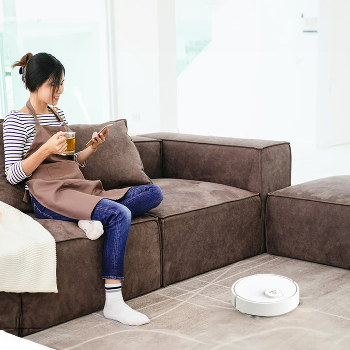 3-in-1 Robot Vacuum: 1000Pa Auto-Clean for Pet Hair