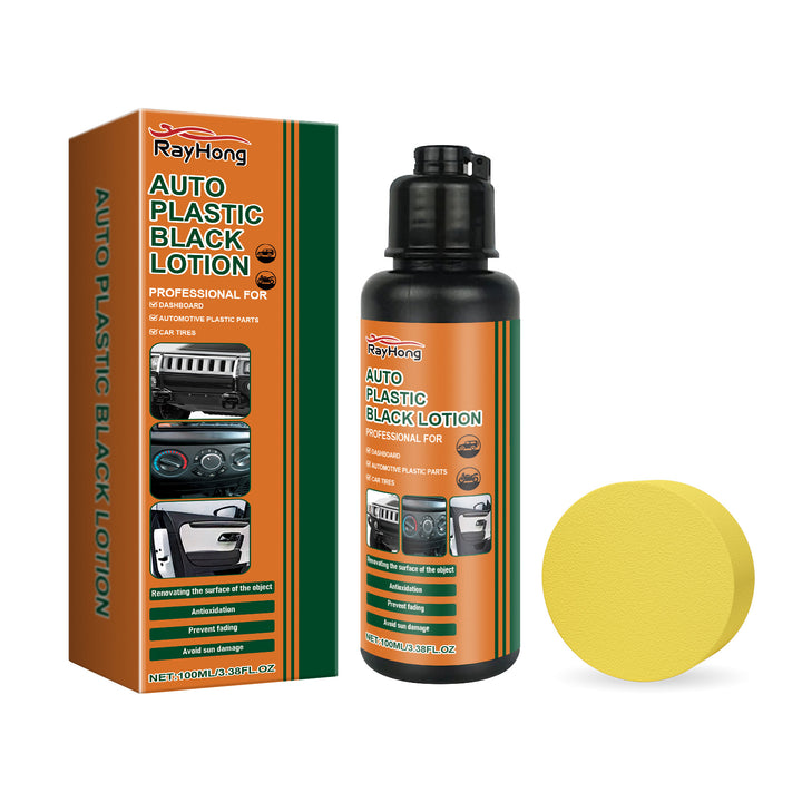 Car Plastic Restorer for Faded Black Interior & Trim