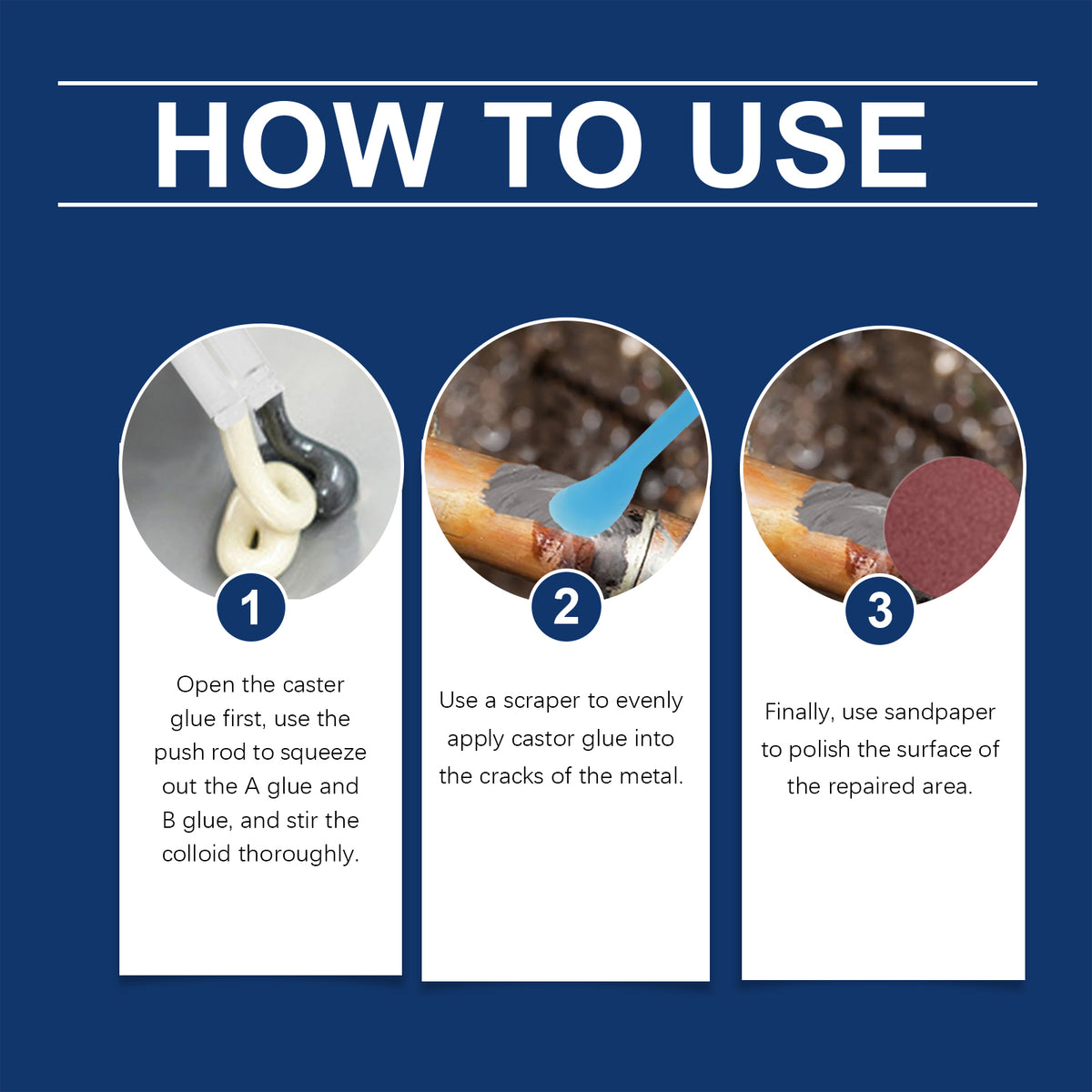 Metal Repair Adhesive for Strong Heat-Resistant Bonds