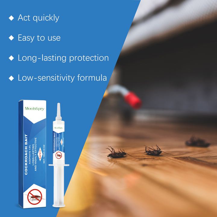 Cockroach Bait Gel for Fast, Long-Lasting Home Control